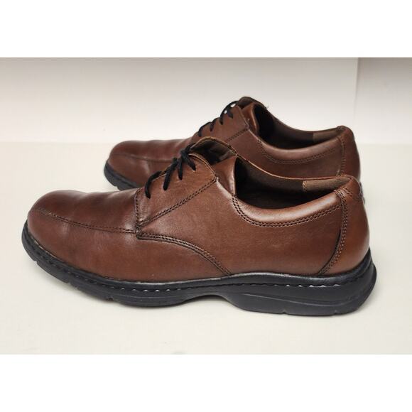 Dunham By New Balance Mens Bryce Oxfords Brown Leather Shoes Size 11.5D DAA03BR main image 10